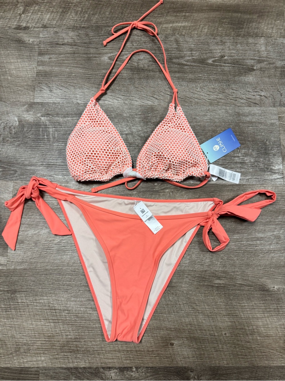 Cupshe Matching Bikini Set Size Large NWT